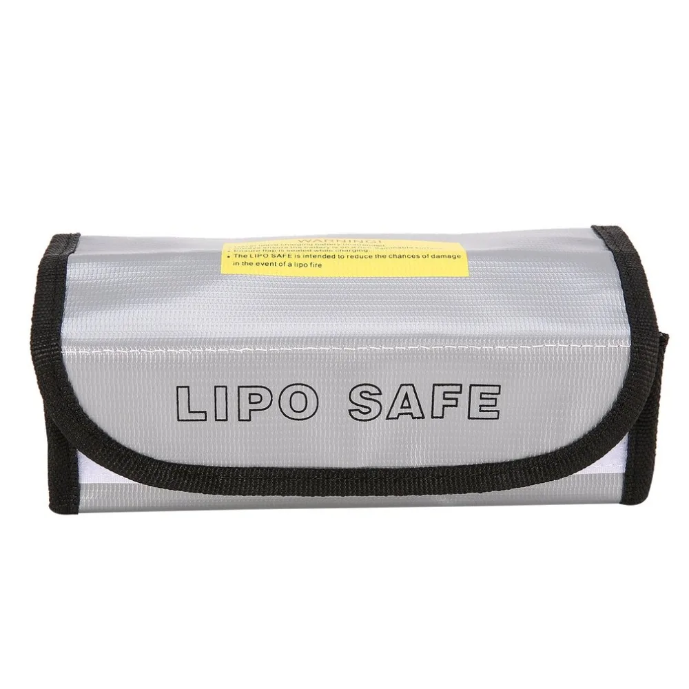 Огнезащитная LiPo батарея сумка LiPo безопасный защитный зарядный ящик мешок огнестойкий взрывозащищенный для радиоуправляемой модели дрона автомобиля