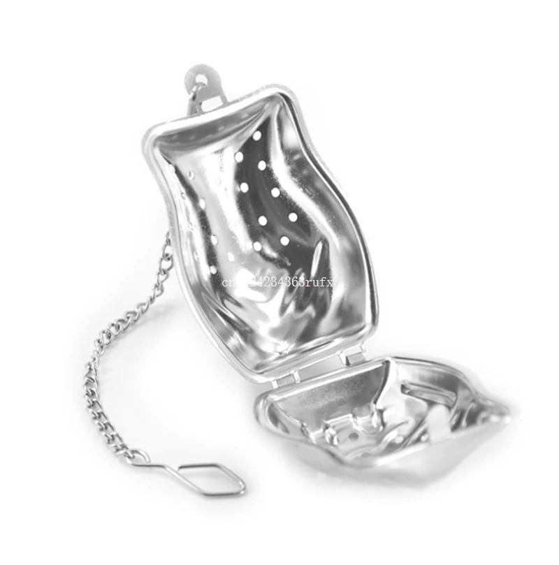 300pcs Tea Infuser Owl Design Strainer Filter with Handle for Mug Accessories Metal Stainless Steel Tools |