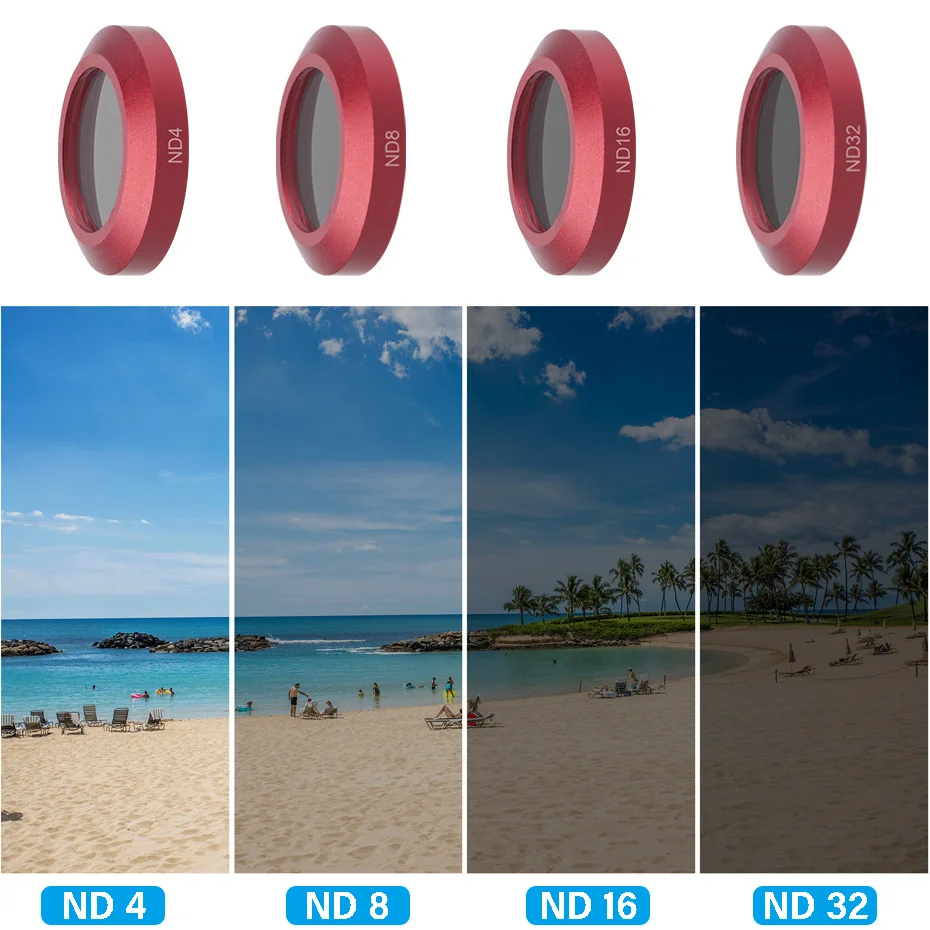 Для Mavic 2 Zoom фильтр для дрона ND 4 8 16 32/Поляризационные защитные фильтры объектива