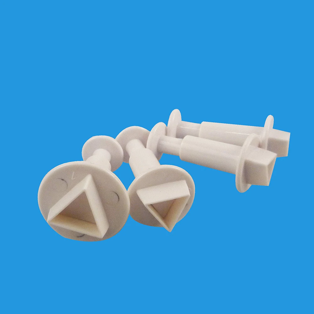 4 шт. пластиковые резаки для выпечки|Принадлежности выпечки| |