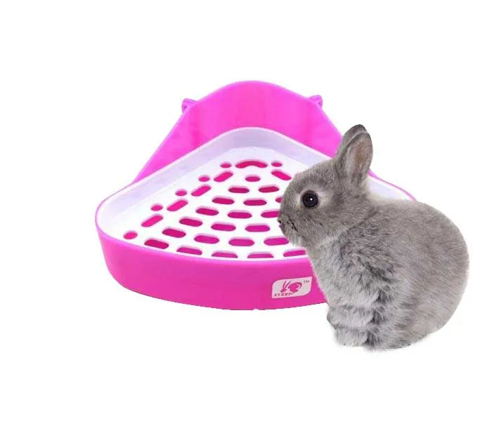 Поддон для туалета хорька зайца Hi пластиковый поддон морской свинки 3 цвета | Дом