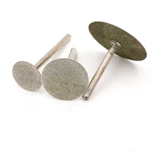 Алмазные шлифовальные головки с рукояткой 6 мм, шлифовальные иглы, шлифовальные сверла с покрытием для роторного инструмента Dremel