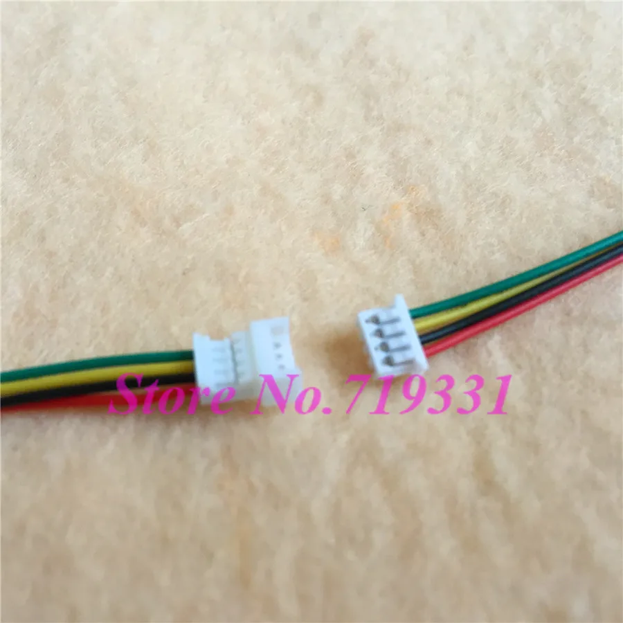 20 комплектов Mini Micro JST 1 25 4-контактный Штекерный соединительный кабель с гнездовой