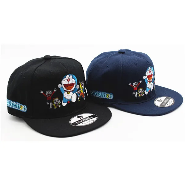 Новая весенняя детская шляпа Sumemr Doraemon хип-хоп бейсбольная регулируемая крышка