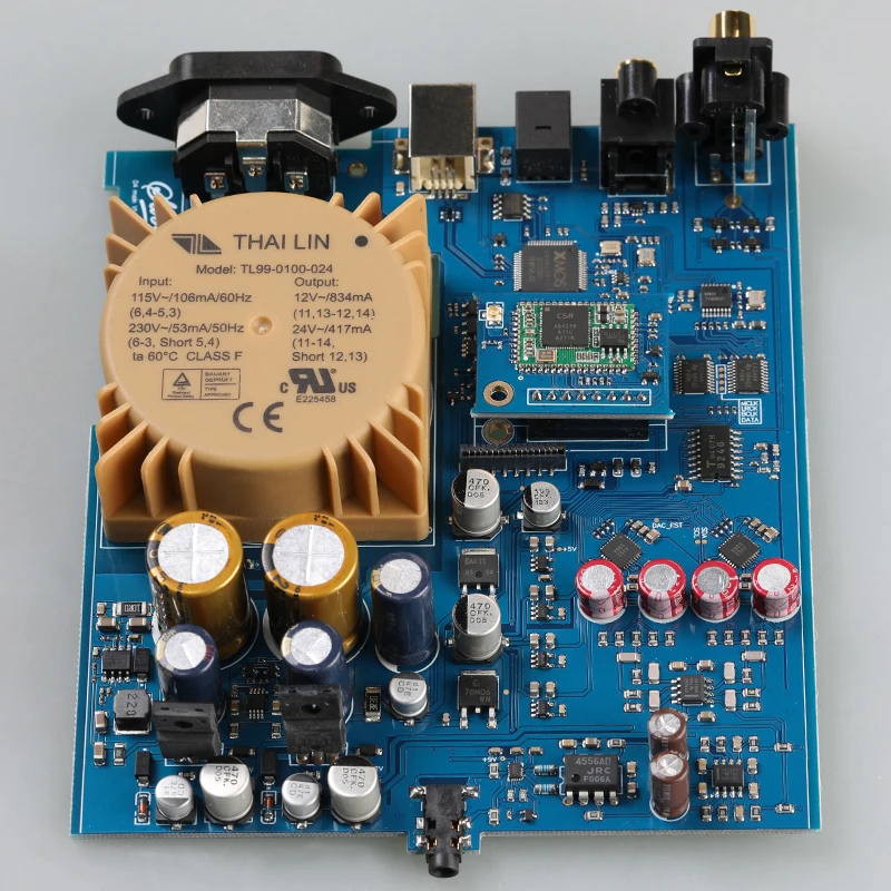 Daj D4 HIFI аудио DAC & AMP DSD512 PCM768 AK4452 * 2 BT4.2 усилитель для наушников Поддержка Bluetooth