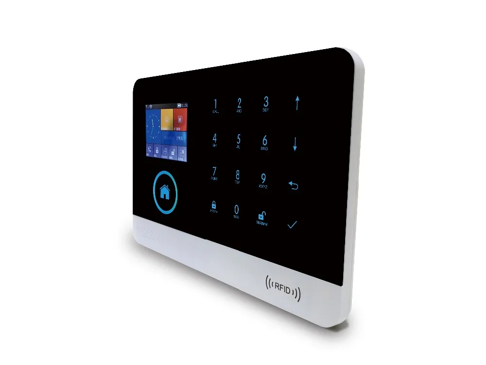 

SmartYIBA Home Security Burglar Alarm Smart House Residential Alarm System Wireless WIFI App Remote Panic Button Wifi Camera IP