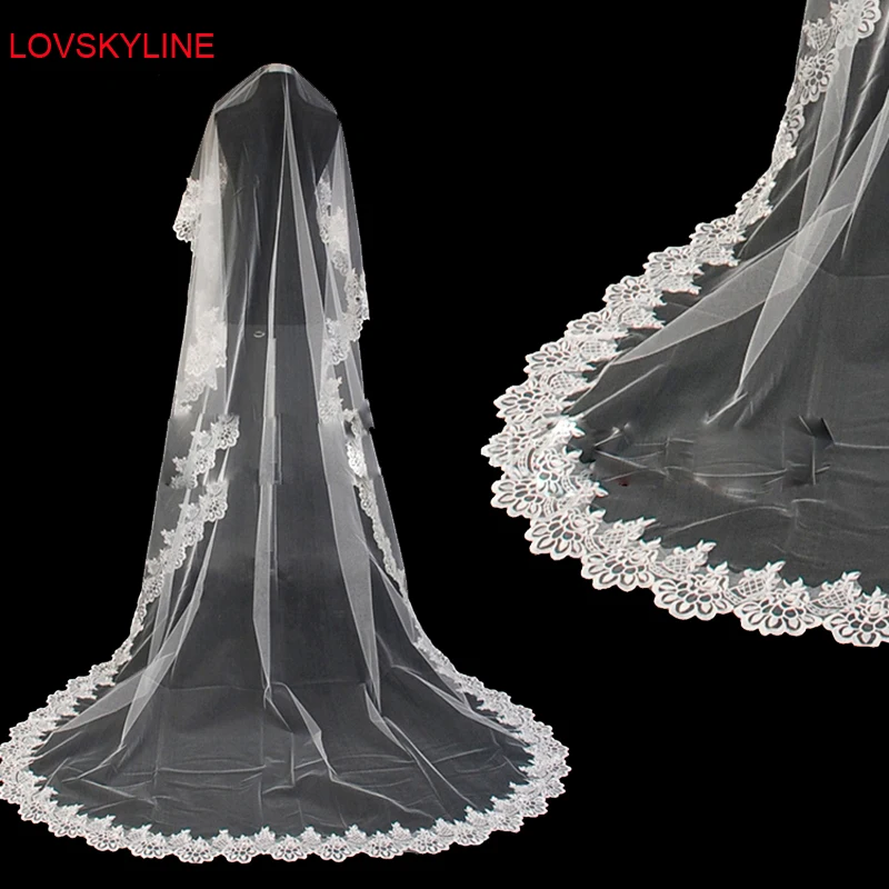 Free shipping hot high quality Wholesale wedding veils bridal accessories lace veil White/Ivory | Свадьбы и торжества