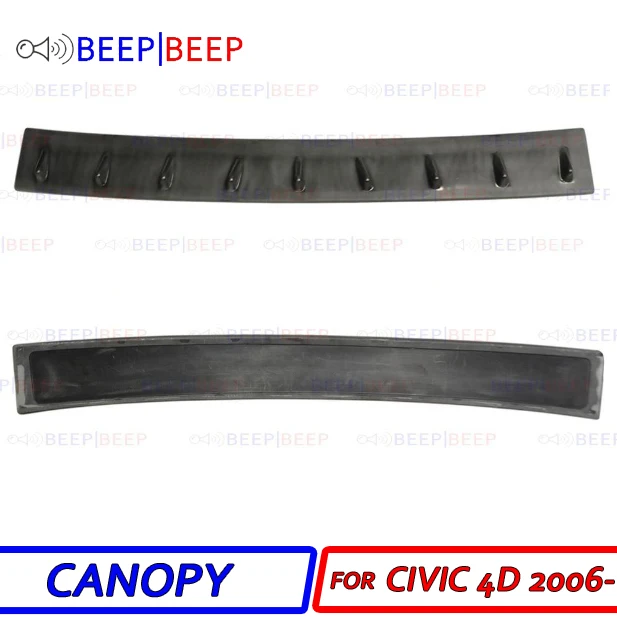 Чехол с навесом для Honda Civic 4D 2006 2011 АБС пластик спортивный стиль автомобильные