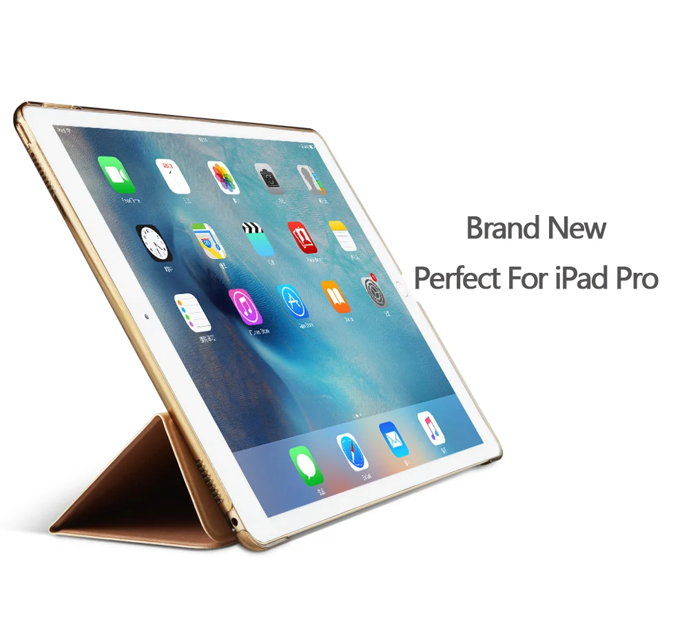 Тонкий умный чехол из искусственной кожи для iPad Pro 11 12 9 &quot2018 2020 /Air 4 Магнитный с