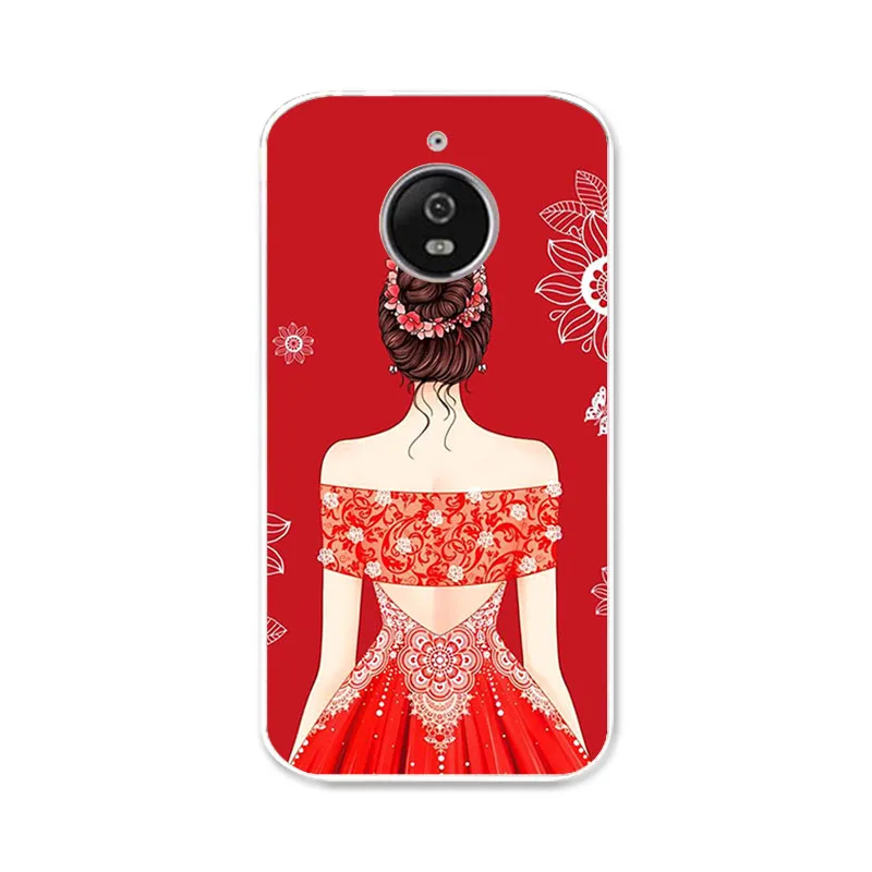 P127 Чехол для Moto E4, чехол s, силиконовый бампер для Motorola Moto E4, XT1766, XT1763, XT1762, E(4th Gen.), европейская версия, чехол с фламинго - Цвет: P127