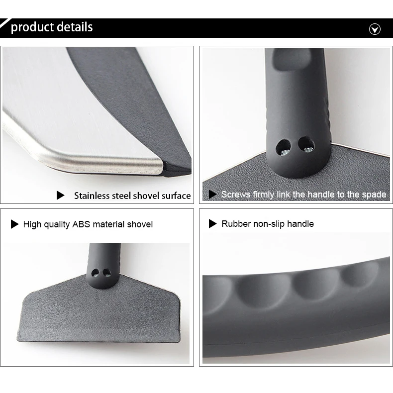 Fridge Freezer Ice Scraper Deicer Ice Removal Deicer Defrosting Shovel Deicing Shovel Household Cleaning Gadget Car Ice Removing