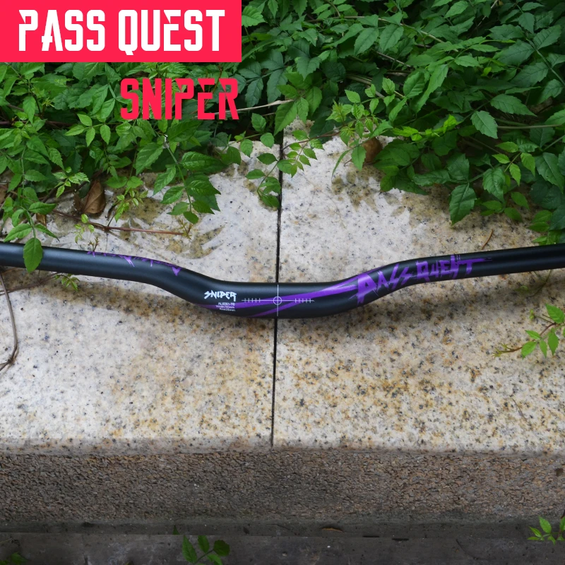 Pass Quest DH FR руль для горного велосипеда из алюминиевого сплава 31,8X780 мм угол 25 мм MTB руль для горного велосипеда AL6061-T6 алюминий