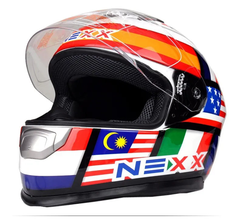 brand NEXX full face helmet moto casco motocicleta capacete ECE Approved Men's motorcycle professional racing | Автомобили и