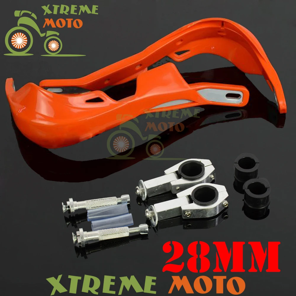 Прозрачный Кисточки Бар рукавицы Рука гвардии для Honda CR80 85 125R 250R 500R CRF110 150R 50 150F 230R 230F 250R 250X 250L 450R 450X Enduro - Цвет: Прозрачный