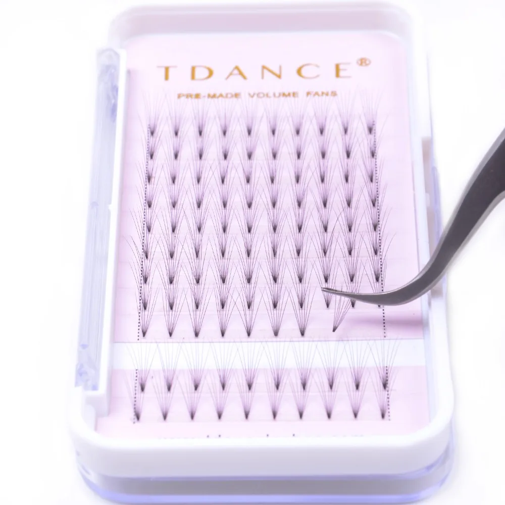 Наращивание ресниц TDANCE 4 шт./лот индивидуальные ресницы для наращивания фанаты