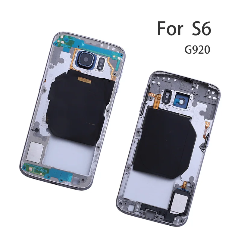 Средняя Задняя рама шасси пластина рамка задняя Корпус для Samsung Galaxy S6 G920F edge G925F plus