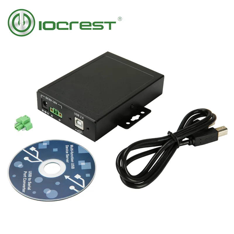 IOCREST USB 3. 0 4 контактный разъем на 2 порта RS232 DB9 последовательный преобразователь