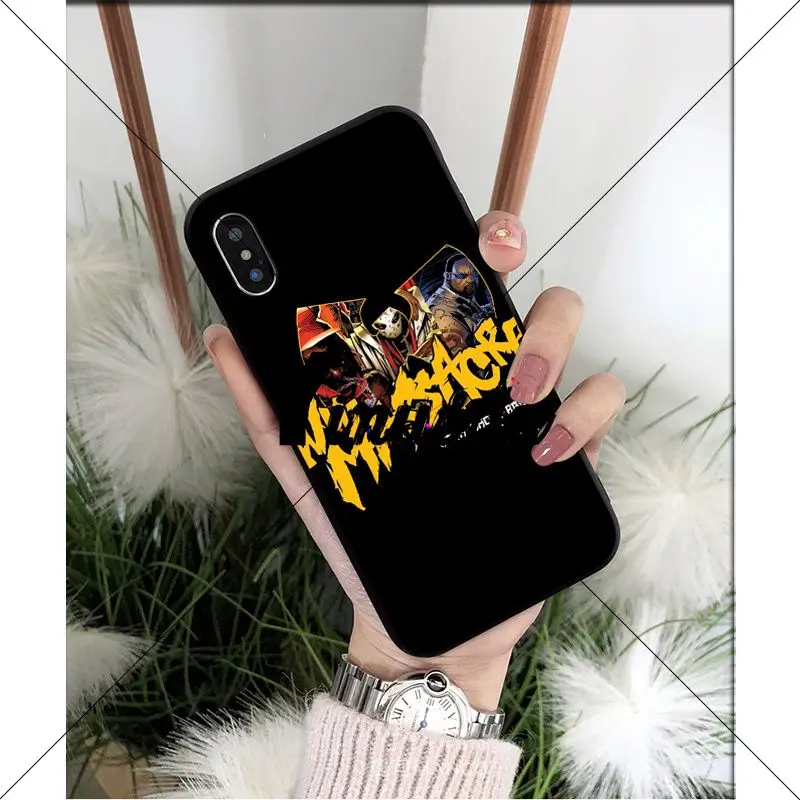 Yinuoda Wu-Tang Wu Tang Clan ультратонкий качественный чехол для телефона Apple iPhone 8 7 6 6S Plus X XS MAX