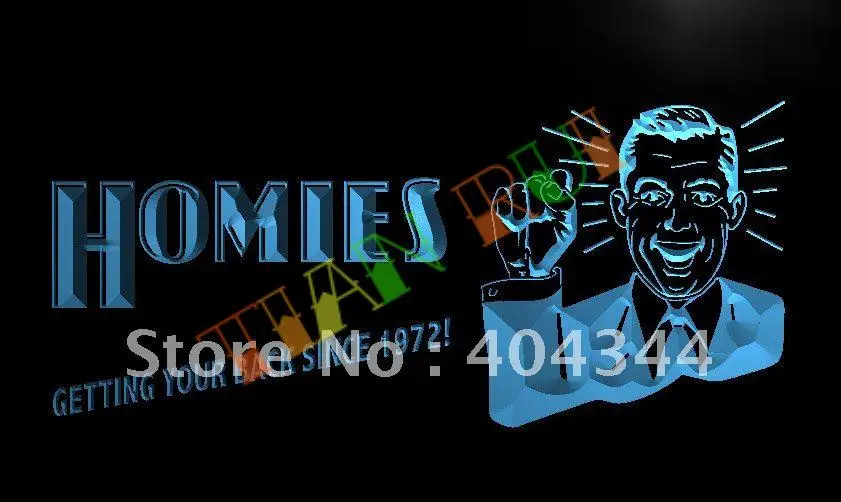 

LB115- Homies Getting your back LED Neon Light Sign