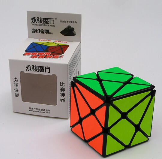 Cuberspeed Yongjun YJ Axis V2 новая версия Jingang 3x3 черный магический куб 3x3x3 Cube Speed