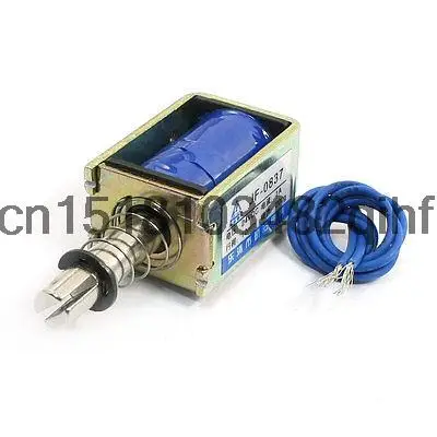 

DC 24V 200g Push Pull Linear Actuator Electromagnet Solenoid JF-0837