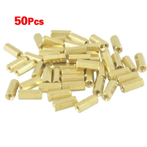 Акция! 50 шт. шестигранные проставки для печатных плат|m3 adapter|m3 nutm3 black |