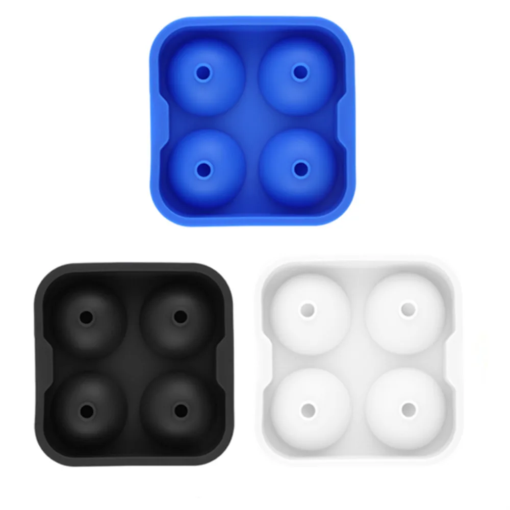Whiskey Silicon Mold Ice Cube Maker Sphere Mould Tools Round Bar Party Tray for Kitchen Accessiories | Дом и сад