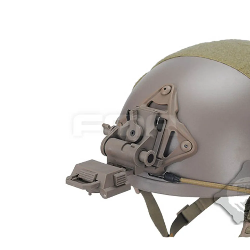Новинка крепление FMA L4G24 NVG 100% пластиковый Тактический шлем аксессуары TB1012 DE/BK