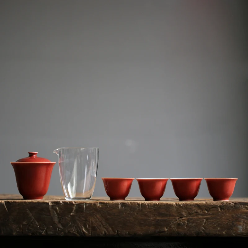 TANGPIN керамический чайник gaiwan чайный сервиз китайский портативный дорожный с
