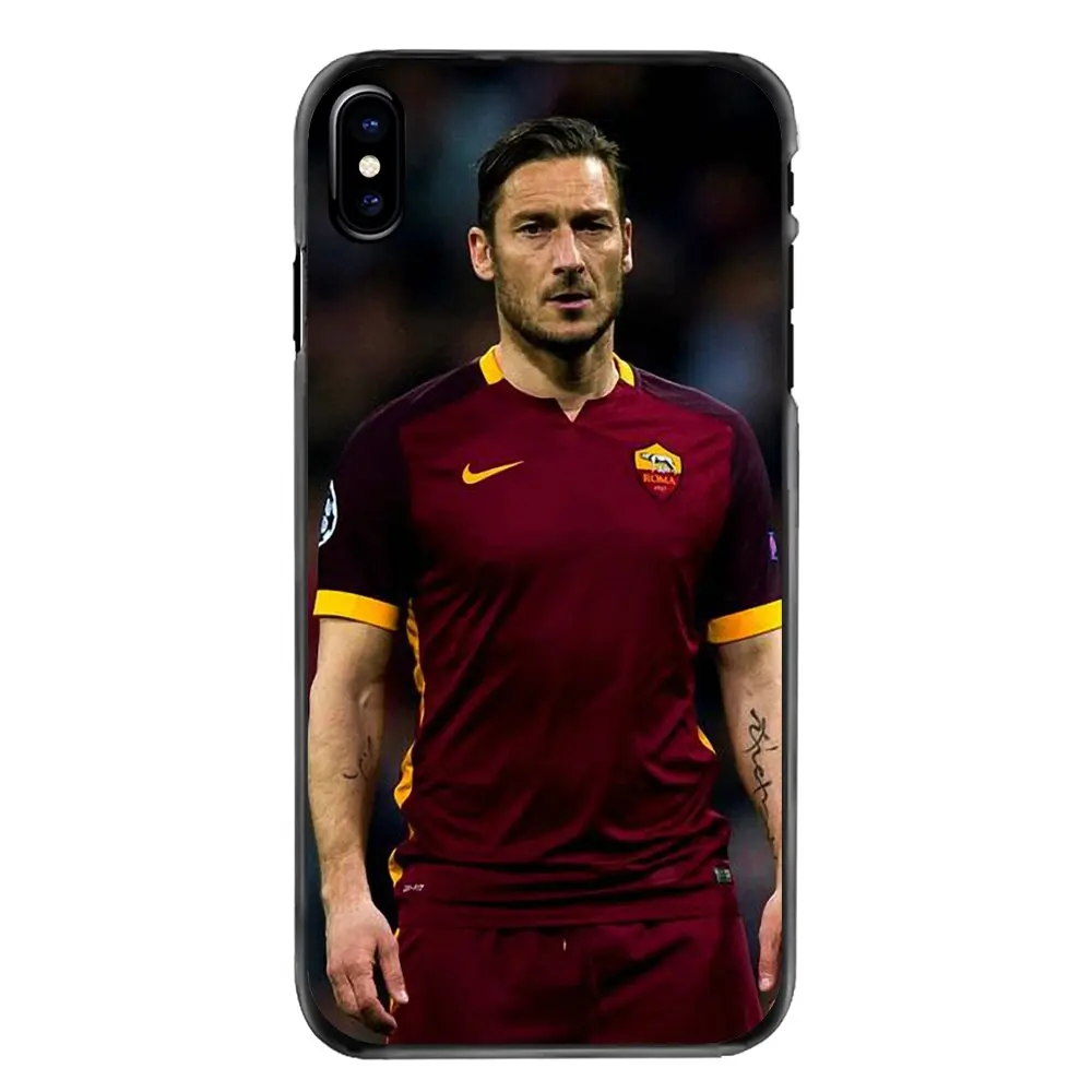 Francesco Totti Рома Футбол Soccer Star Жесткий Чехол для мобильного телефона Samsung Galaxy A3 A5 A7 A8