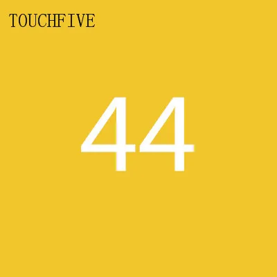 44 1 шт. TouchFive на выбор, 168 цветов, маркеры для эскизов, маркеры на спиртовой основе, набор цветных маркеров, товары для рукоделия, ручка для школы - Цвет: 44