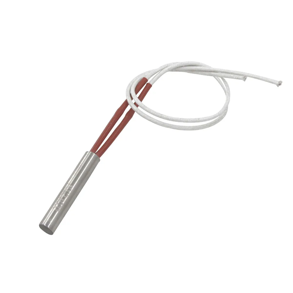 

6 x 130mm 250W 110V/220V/380V High Density 304 Stainless Steel Single End Heating Tube Cartridge Heater Element 5pcs/pack