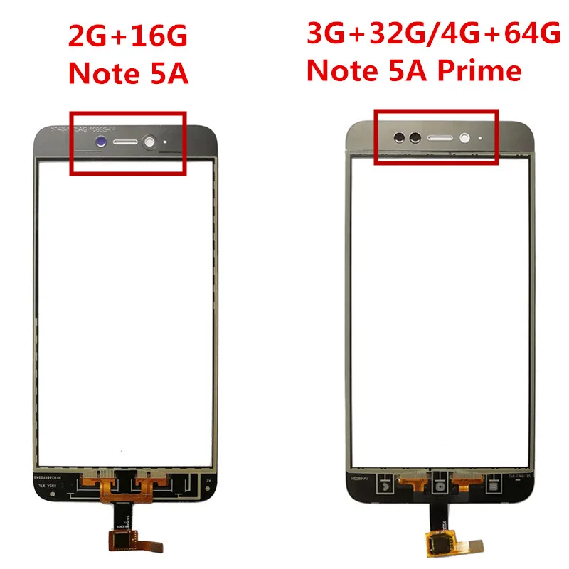 Для Xiaomi Redmi Note 5A 5 A Prime сенсорный экран ремонт сменная панель телефонные
