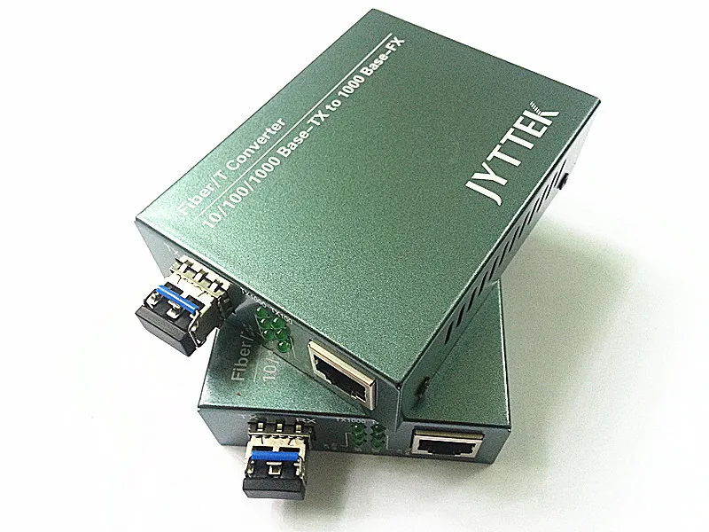 10/100/1000M SFP волоконный медиа-конвертер внешний блок питания 20KM 1310NM LC 1 25G | Мобильные