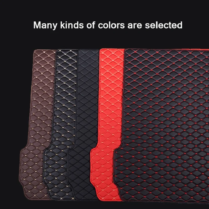 Car Trunk Mat for peugeot 308 t9 nissan murano z51 ford fusion changan cs15 citroen c4 Accessories cargo liner mats boot carpets |