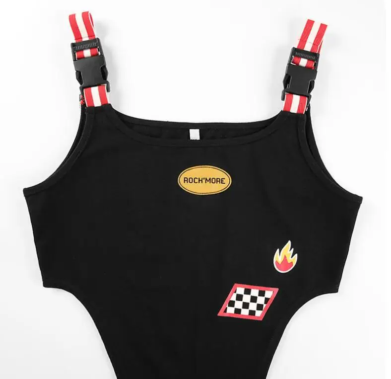 Новинка боди на бретельках женские с шахматным принтом в полоску стиле пэчворк