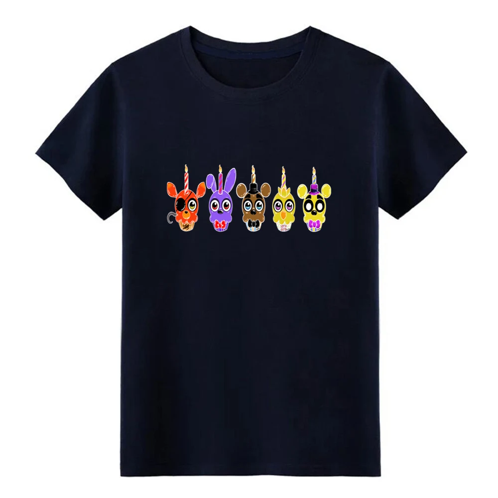 Fnaf cupcakes 5 футболка на заказ 100% хлопок евро размер S 3xl буквы Графический дышащий