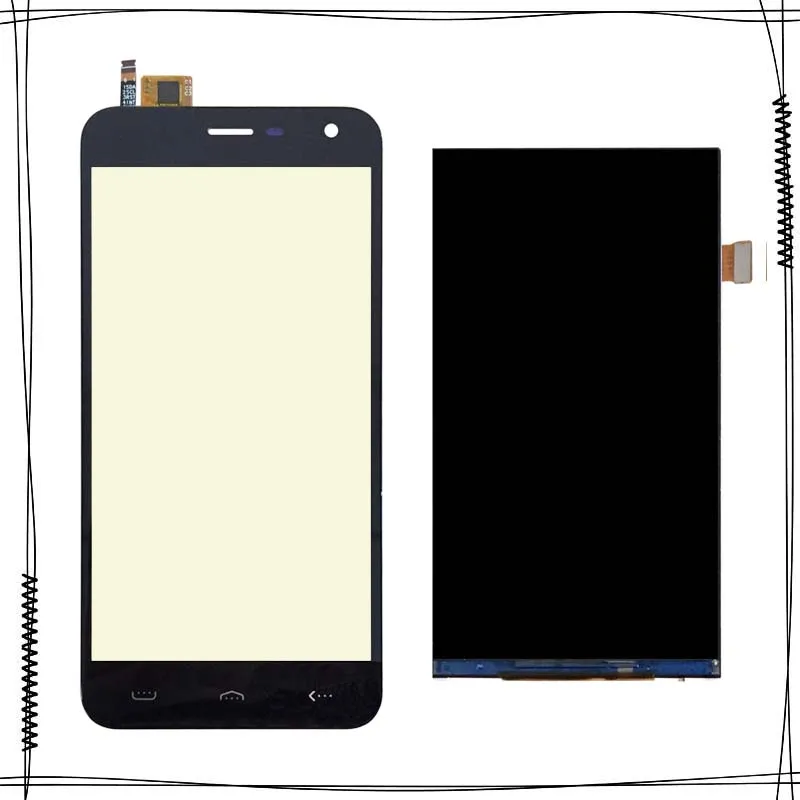Черный для Homtom HT3 ЖК дисплей + сенсорный экран дигитайзер ht3 FPC 501513 A стеклянная