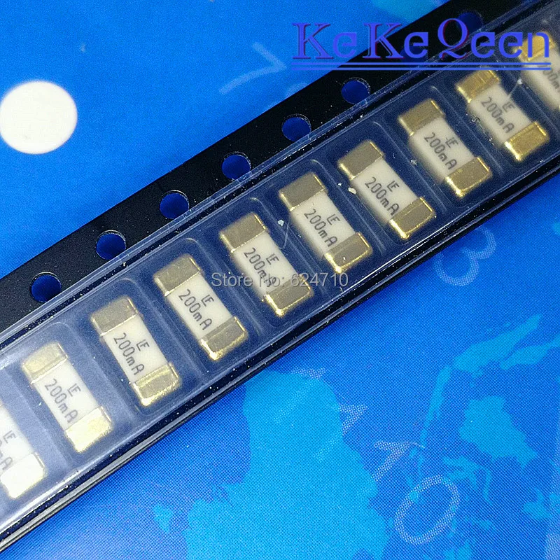 Одноразовые предохранители 50 шт./лот 1808 SMD 62mA 100mA 125mA 160mA 200mA /0.062A 0.1A 0.125A 0.16A 0.2A 125V 250V |