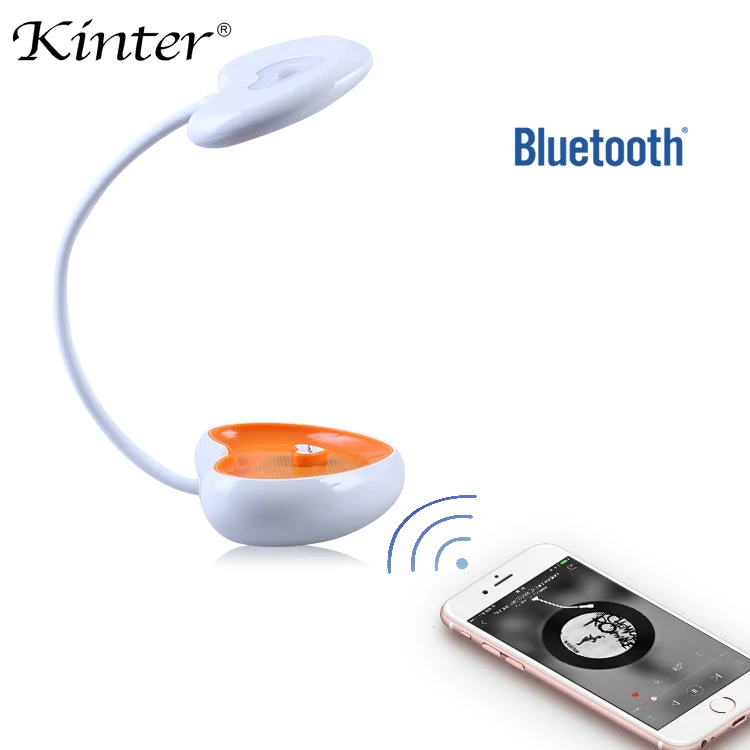 Kinter HY 26 Bluetooth беспроводной динамик Портативная Светодиодная настольная лампа AUX