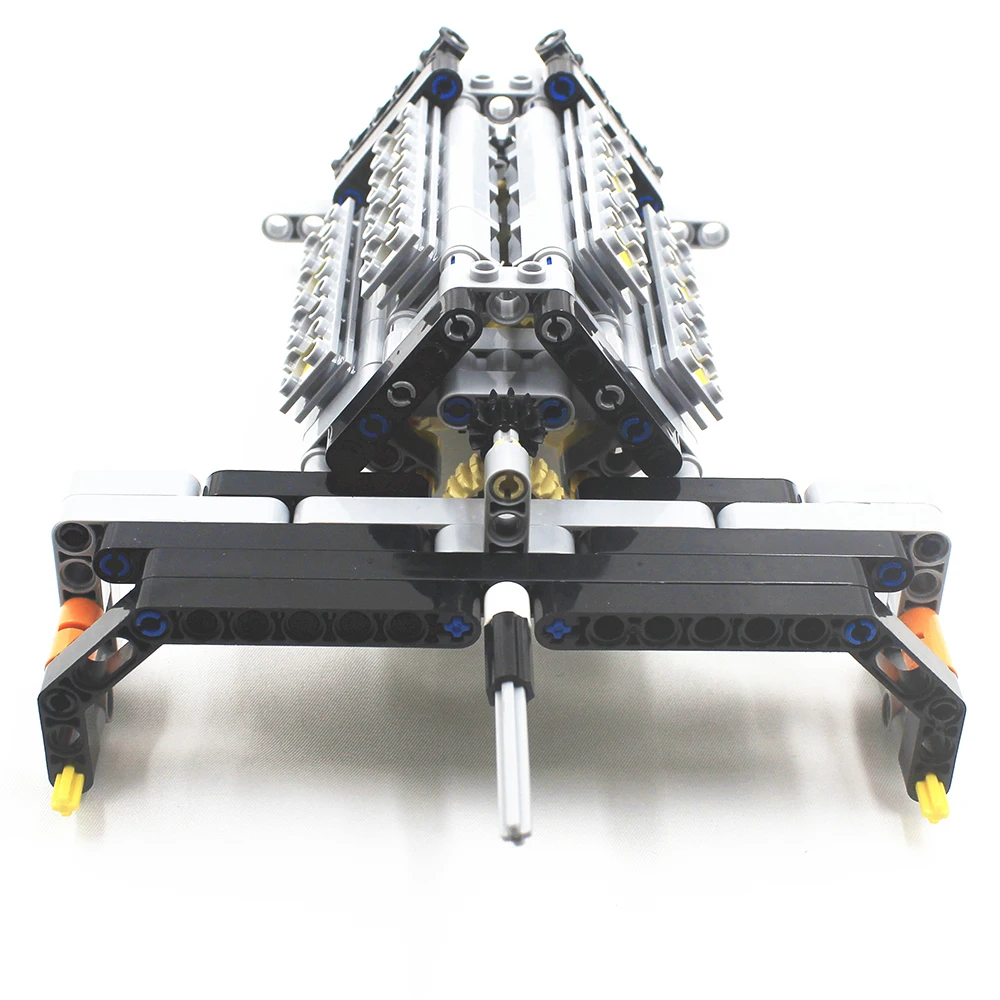 Технические детали MOC 200 шт. V16 двигатель совместимый с lego детские игрушки для