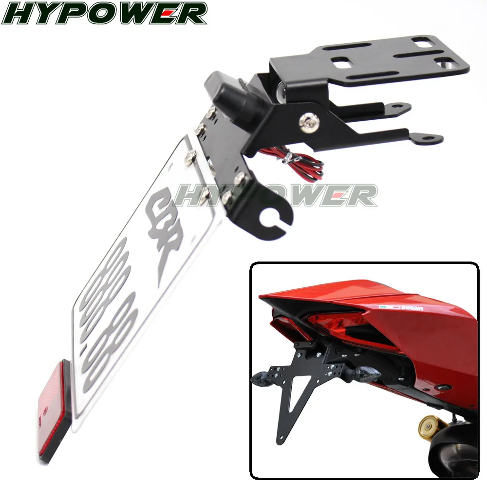 Кронштейн для номерного знака мотоцикла регулируемый угол SUZUKI Hayabusa GSR 600/750 GSXR SV 650