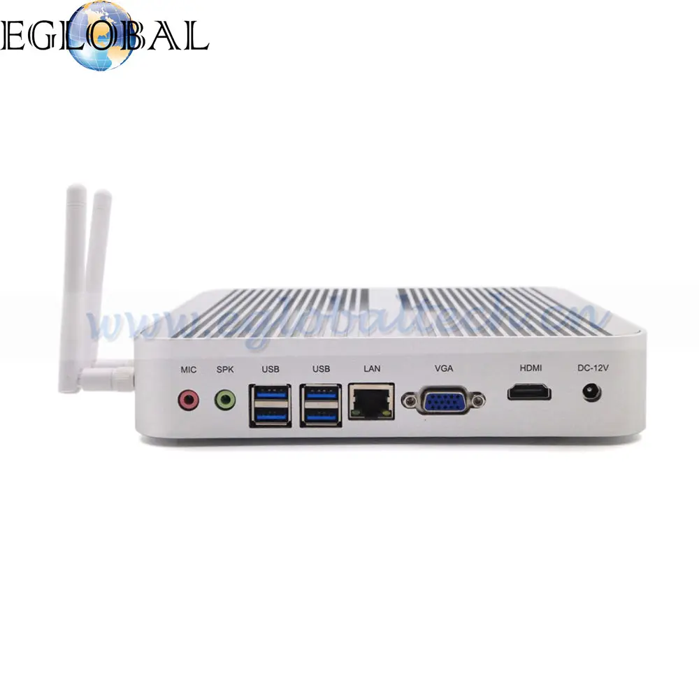 Новинка 2019 процессор EGlobal без вентилятора Nuc мини настольный компьютер ПК Windows 10