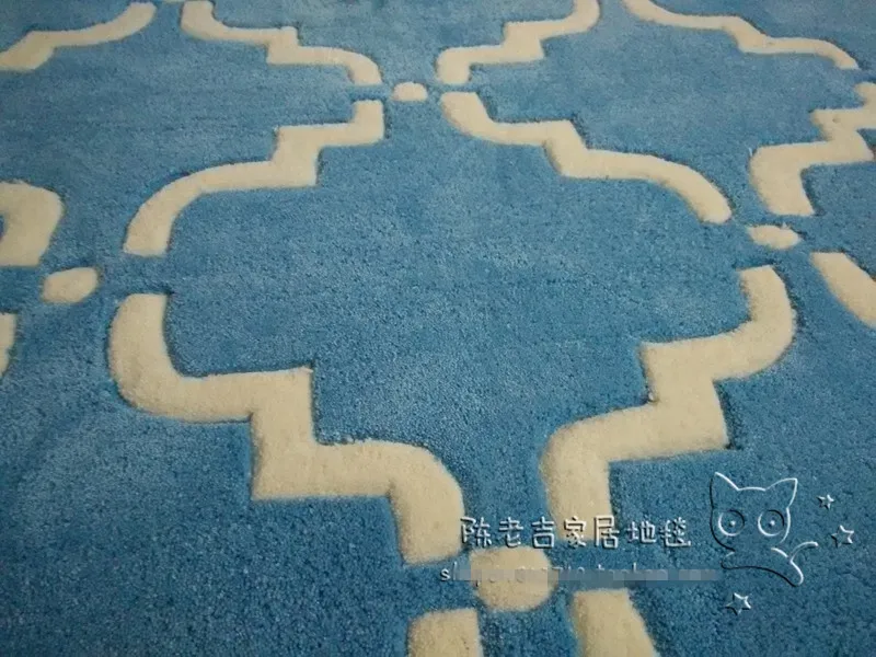 Новое поступление Мода/Европейский/средиземноморский land/Синий ручной акрил