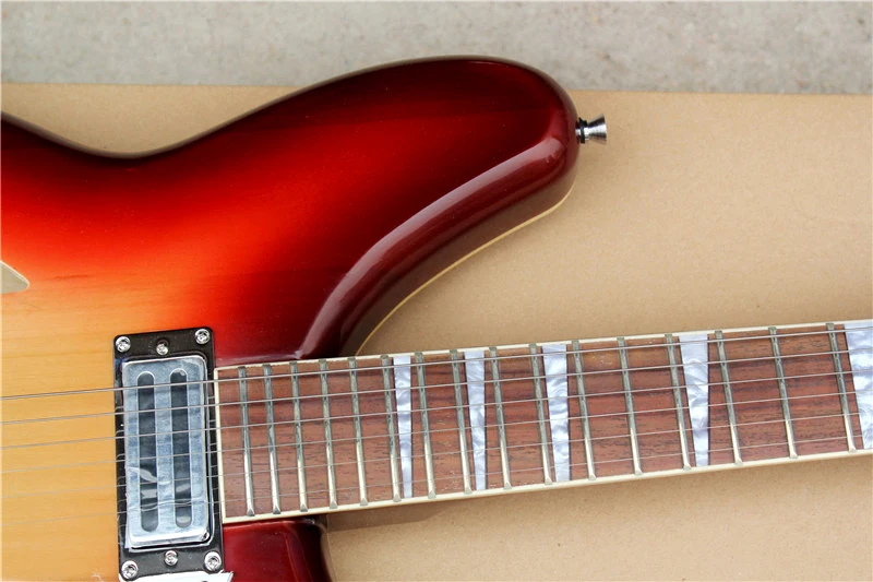 High end 6 string 360 electric guitar Korean accessories mid air center R bridge can be customized color|Гитары| |