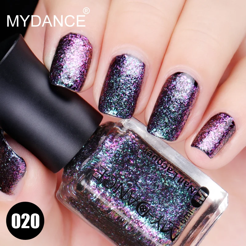 6 МЛ MYDANCE гель лак для ногтей Зеркальный Эффект Хамелеон Лак Профессиональный