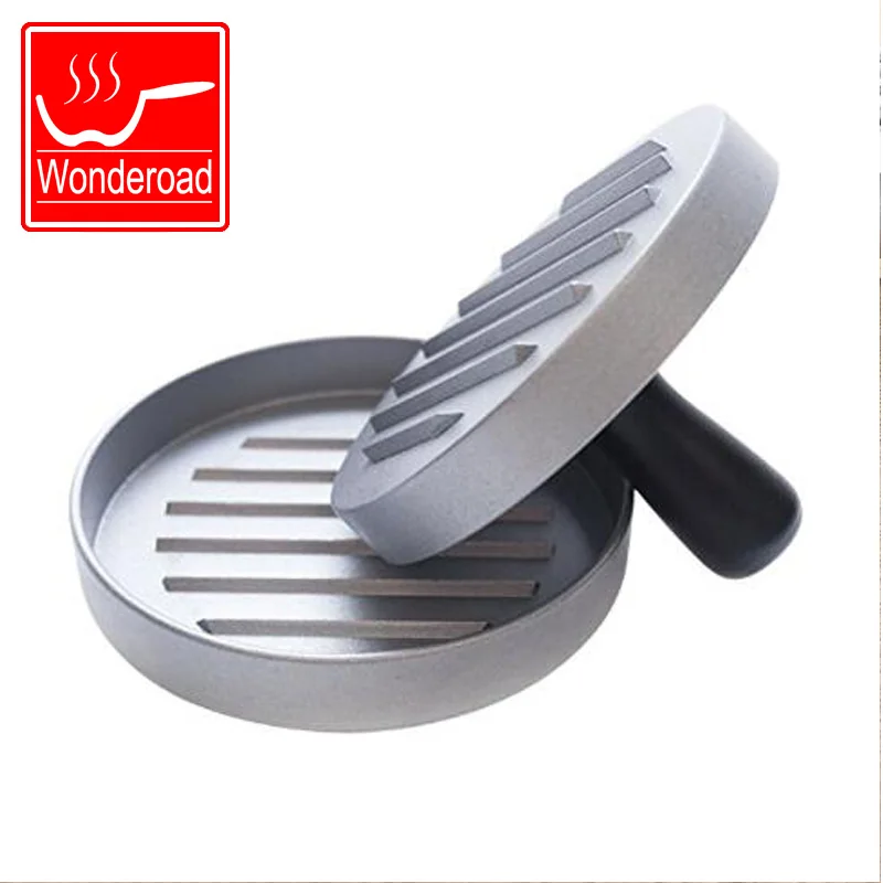 Кухонные гаджеты Инструменты для прессформы мяса из алюминиевого сплава круглые