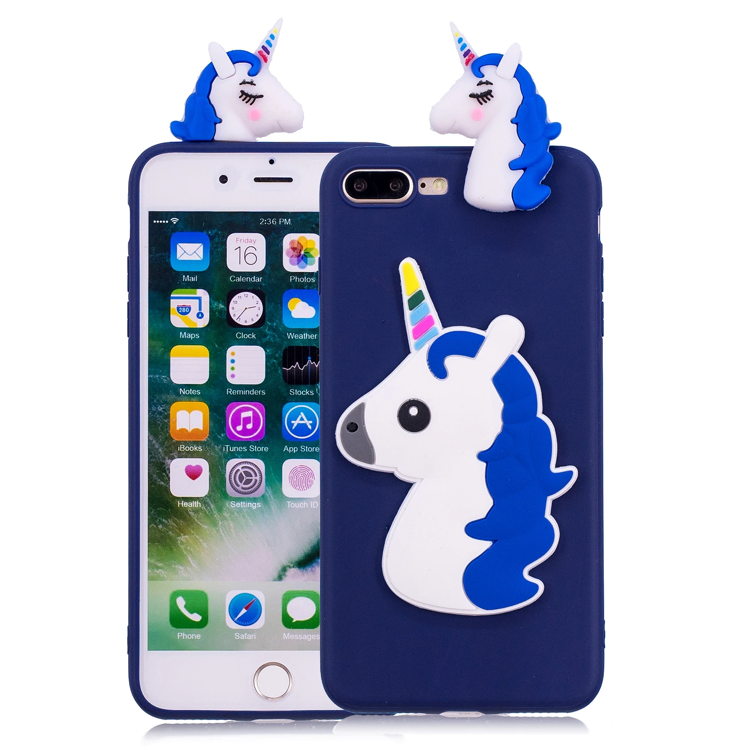 Чехол для iPhone 5 5s SE 6 6s 6splus 7 8 8Plus X милый чехол карамельного цвета с 3D рисунком
