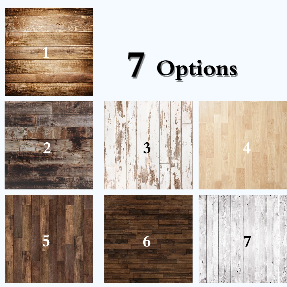 

Dark Brown Wood Floor Photography Backdrops Newborn Photo shoot Backgrounds for Photographers Studio Vinyl Photophone photozone