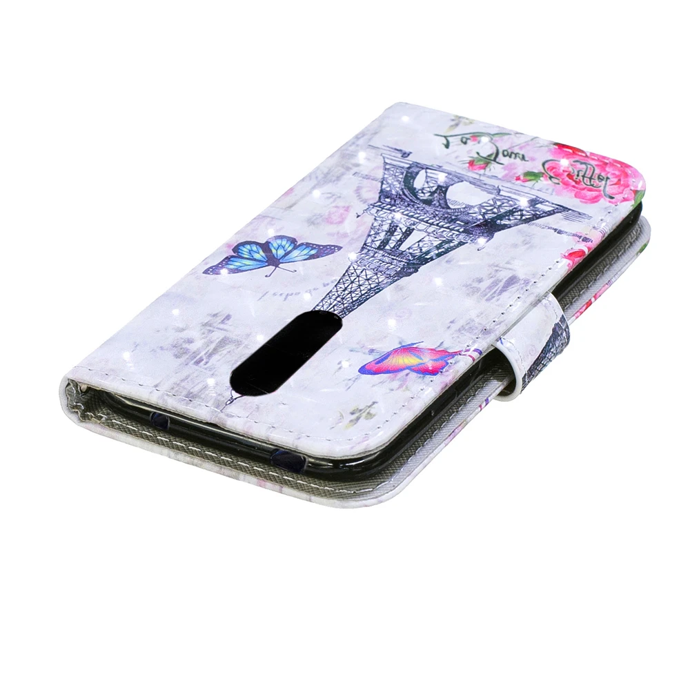 Чехол для Nokia X6 6 1 Plus с 3D рисунком флип-чехол X5 7 чехол из искусственной кожи